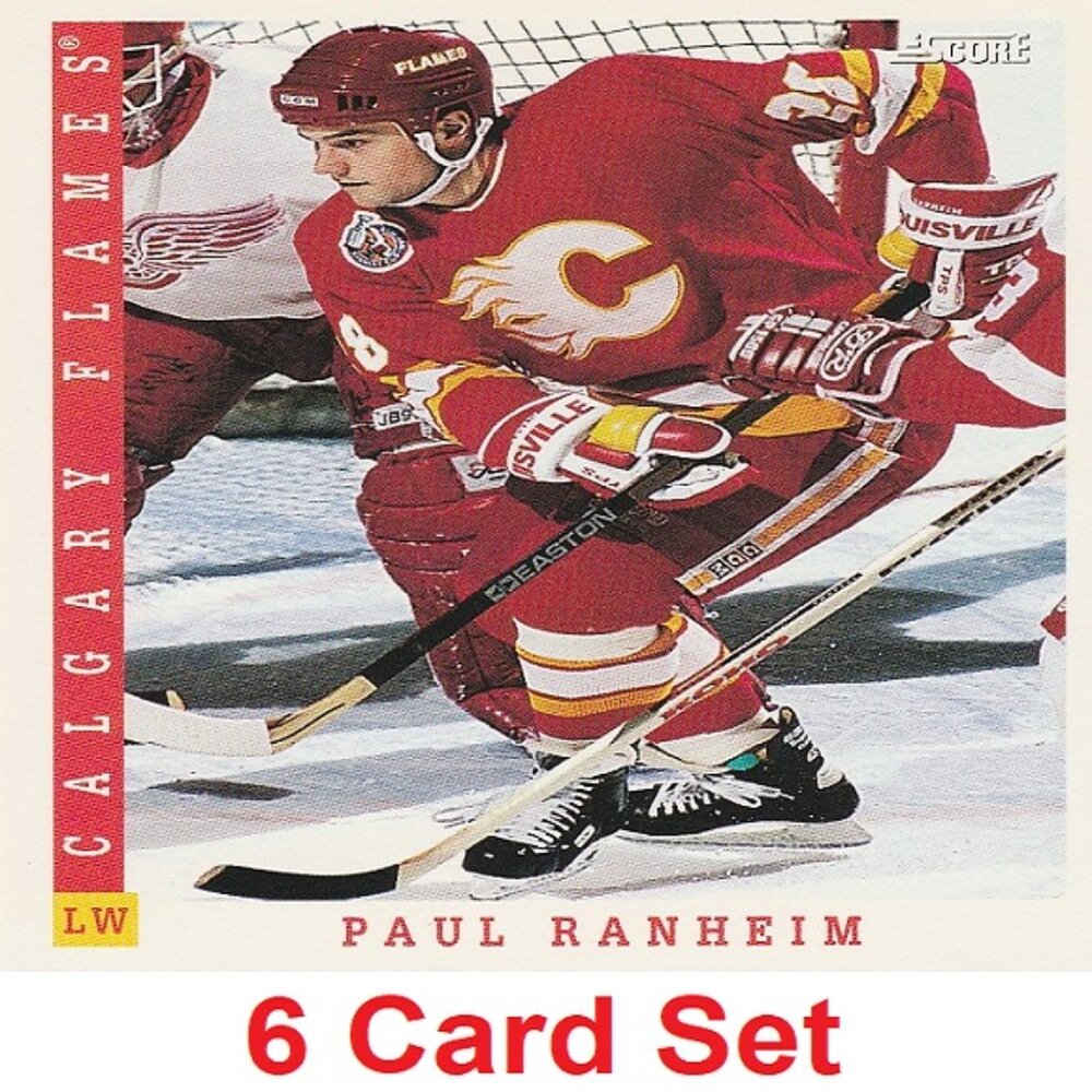 Paul Ranheim Hockey Card Collection